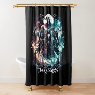Darksiders Warriors Unique Design Shower Curtain - Darksiders Merch